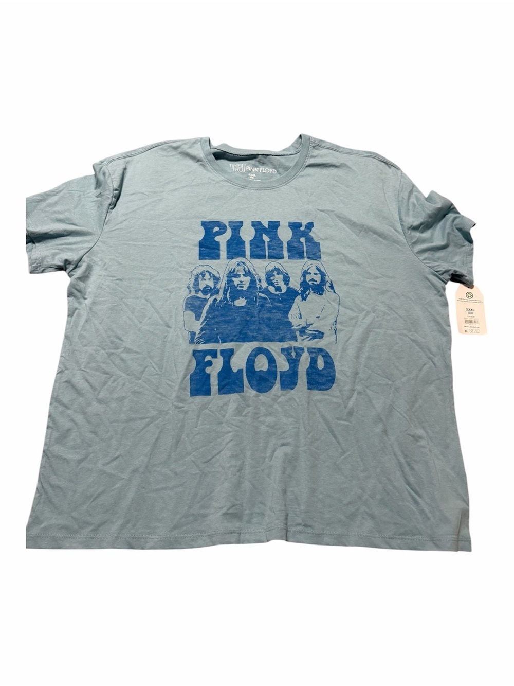 NWT Pink Floyd Graphic Band Tee Rhinestones Women’s Size 3XL Rock Music Festival